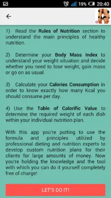 Nutrition Plan for Weight Loss android App screenshot 14